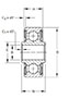 Aerospace - Airframe Control Ball Bearings - MKP-A-Series Line Drawing.JPG